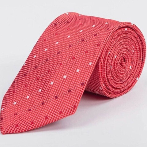 Прокат красного галстука с узором для мужских костюмов