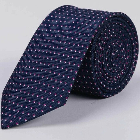 Аренда галстука фиолетового цвета с узором для мужского костюма