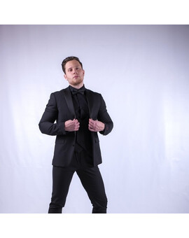 Аренда мужского костюма - TOTAL BLACK, изображение 1