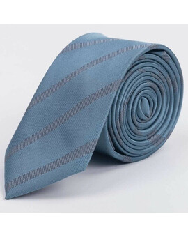 Аренда серого галстука в полоску для мужских костюмов, изображение 1