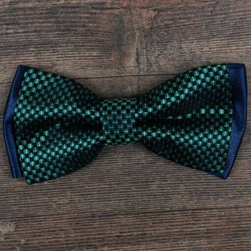 Прокат зеленой бабочки для мужского костюма