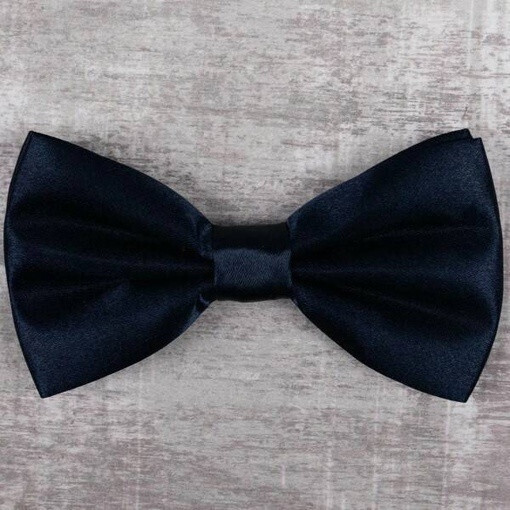 Прокат бабочки темно-синего цвет для мужских костюмов