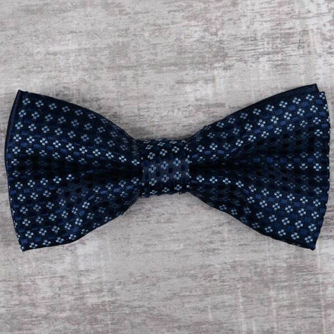 Прокат бабочки темно-синего цвета с цветочным узором для мужских костюмов