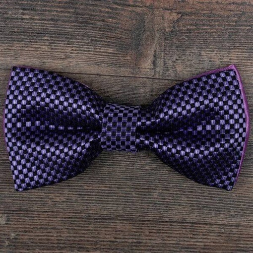 Прокат фиолетовой бабочки для мужского костюма