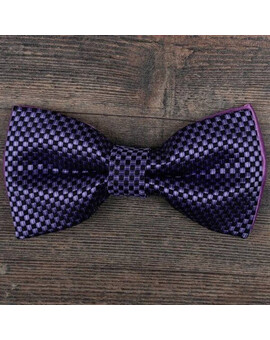 Прокат фиолетовой бабочки для мужского костюма, изображение 1