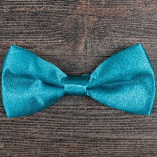 Бабочка бирюзового цвета в аренду для мужского костюма