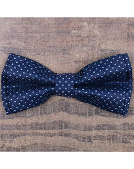 Арендовать бабочку синего цвета с голубым узором для мужских костюмов, изображение 1