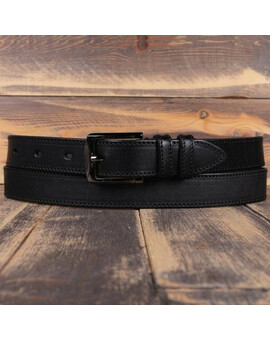 Прокат ремня черного цвета для мужских костюмов, изображение 1