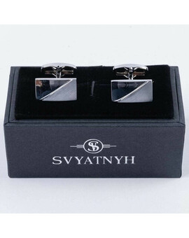 Аренда прямоугольных классических запонок для мужских костюмов, изображение 1