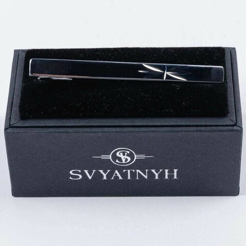 Зажим напрокат с гравировкой для мужского костюма