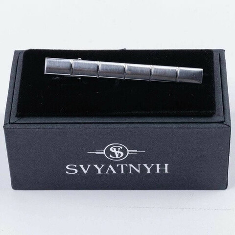 Прокат классического зажима с гравировкой для мужского костюма