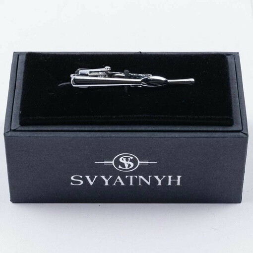 Аренда зажима с абстрактной формой для мужского костюма